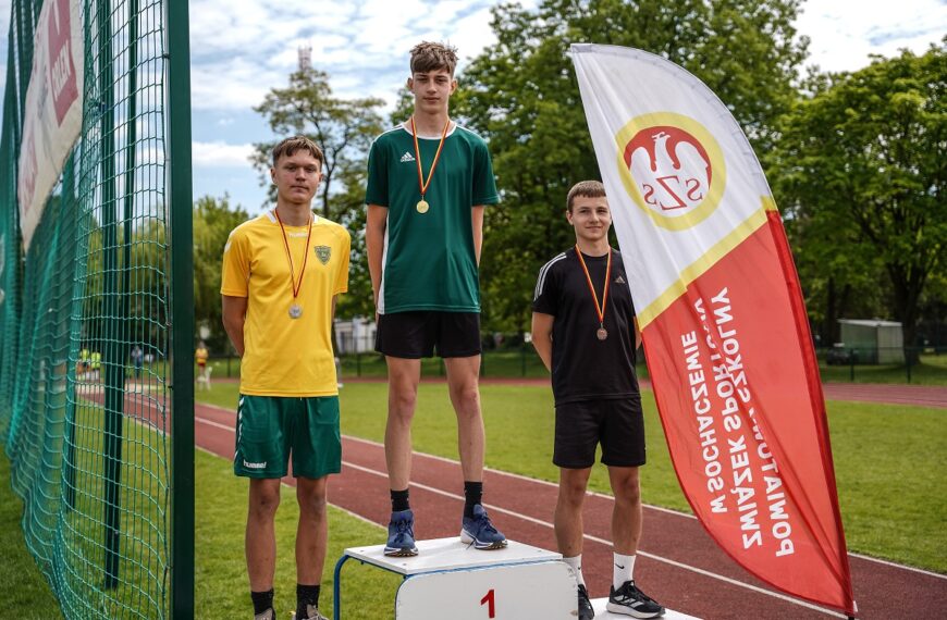 Awans na Mistrzostwa Mazowsza w lekkiej atletyce!